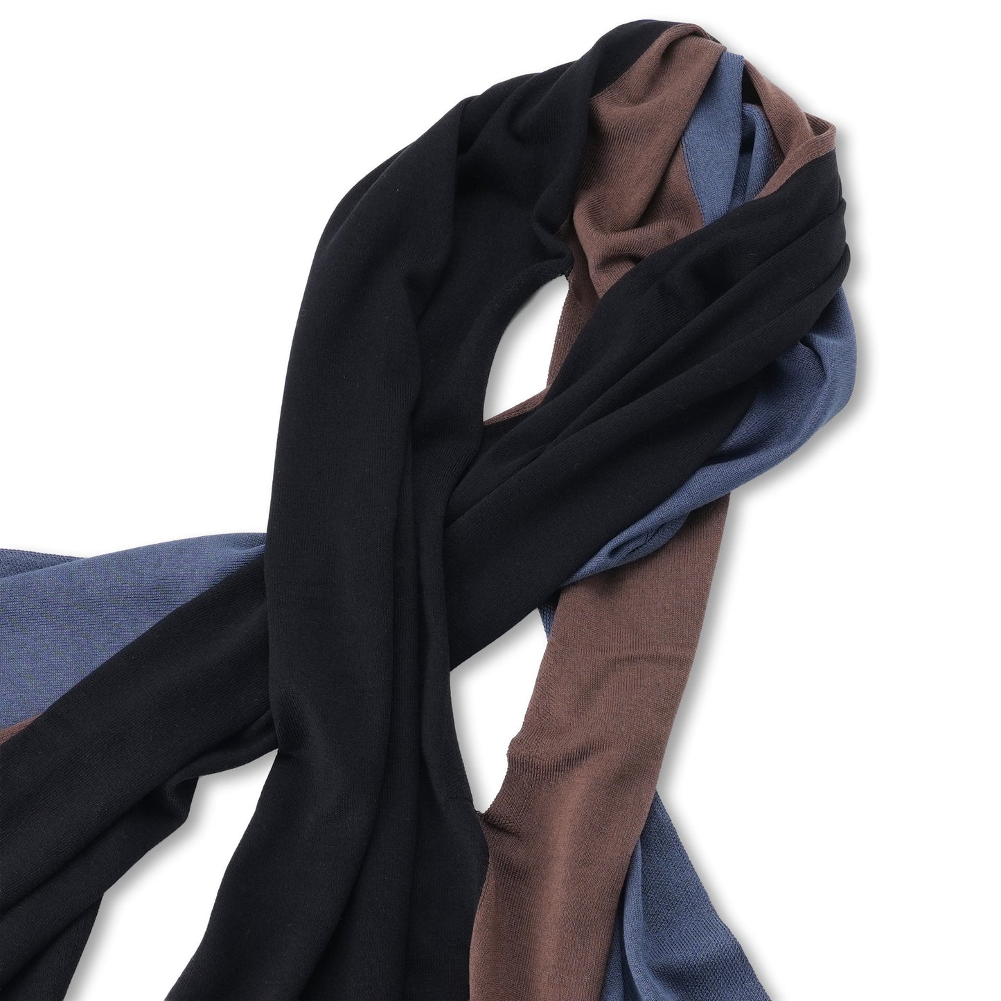 SIGO KNIT SCARF / BROWN