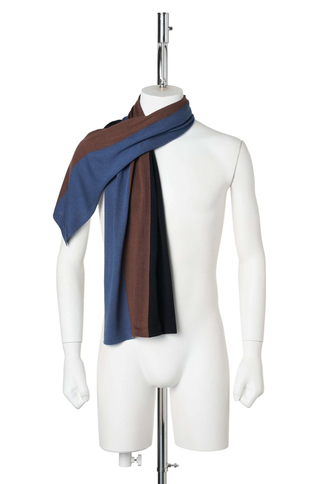SIGO KNIT SCARF / BROWN