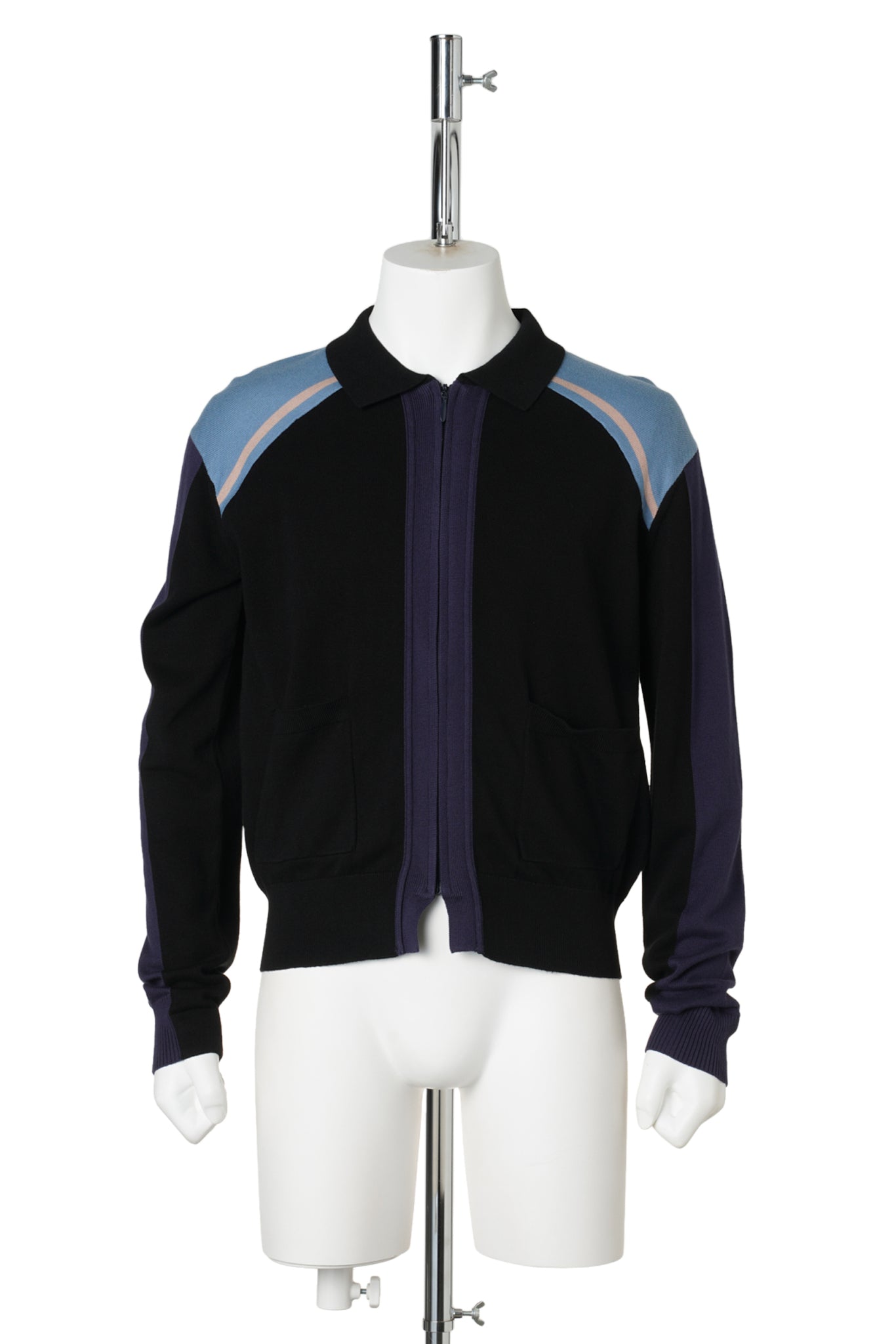 MUNNO KNIT CARDIGAN / PHANTOM BLACK