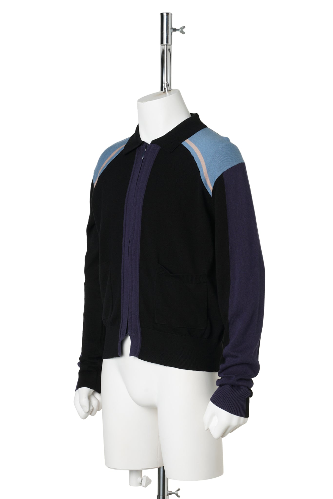 MUNNO KNIT CARDIGAN / PHANTOM BLACK