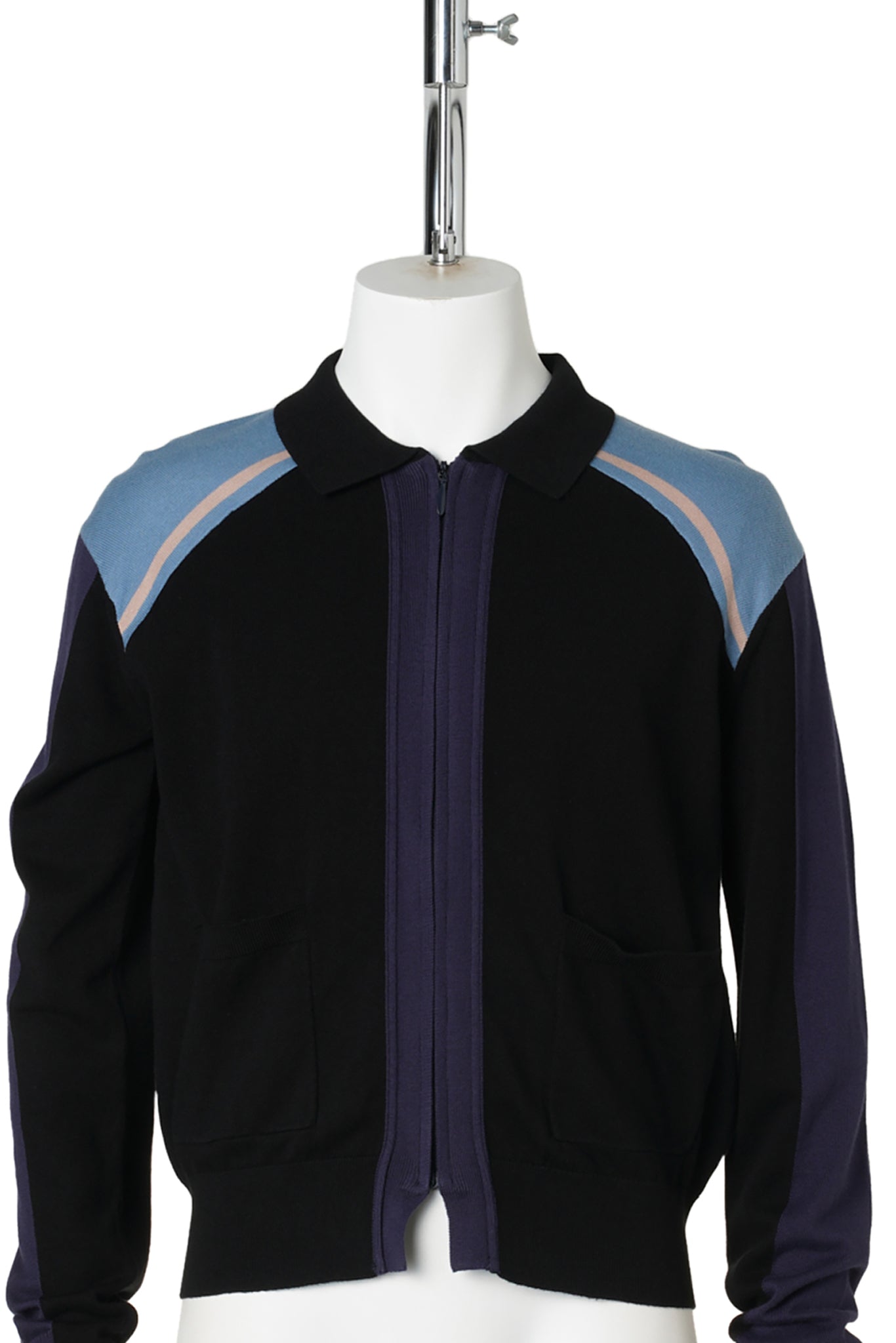 MUNNO KNIT CARDIGAN / PHANTOM BLACK