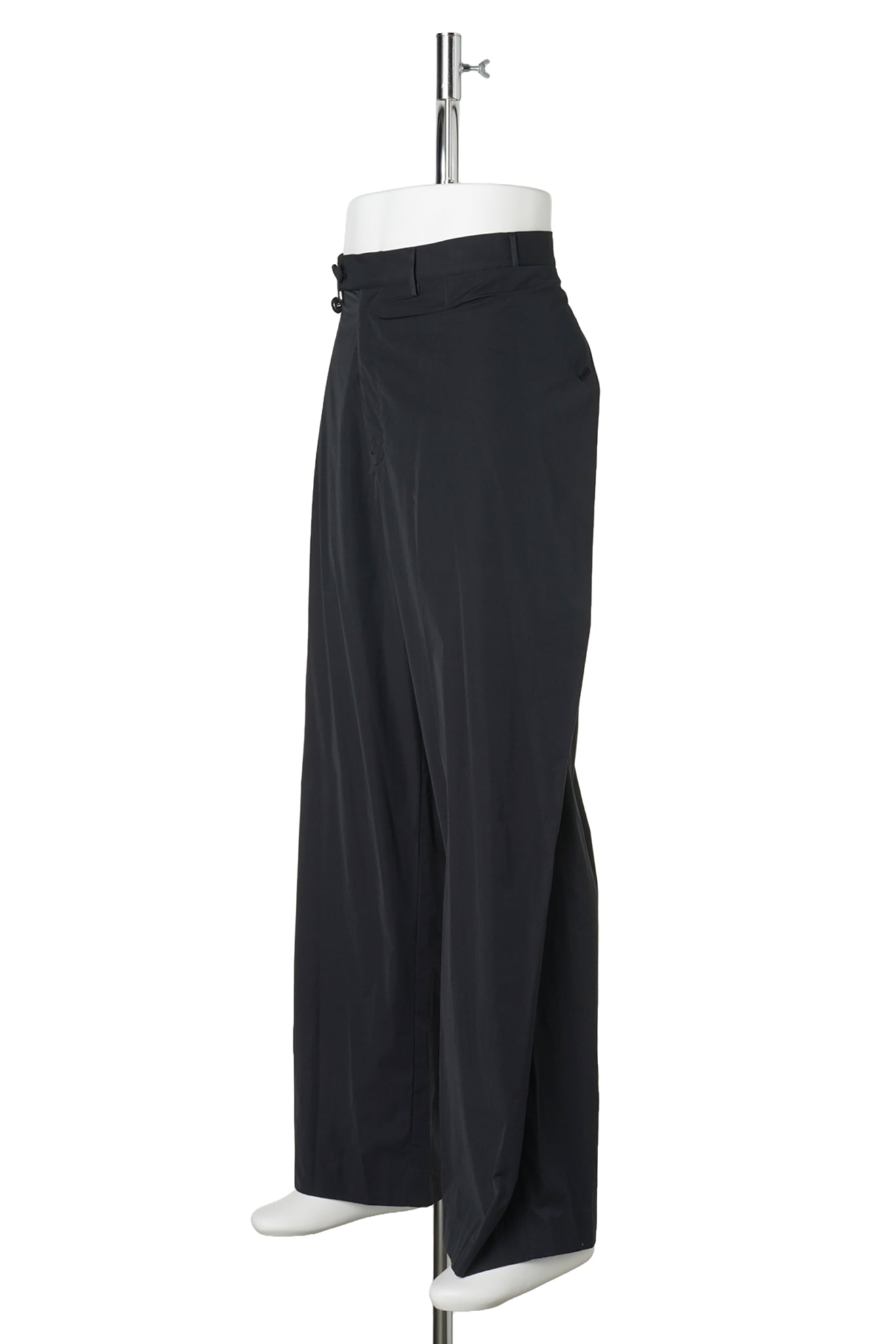 KIPPEL WRAP TROUSERS / PITCH BLACK