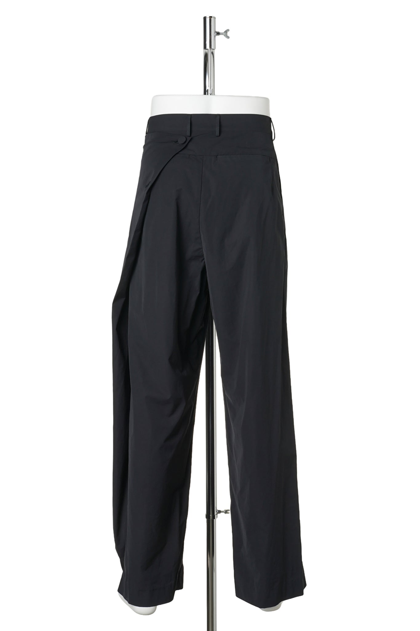 KIPPEL WRAP TROUSERS / PITCH BLACK