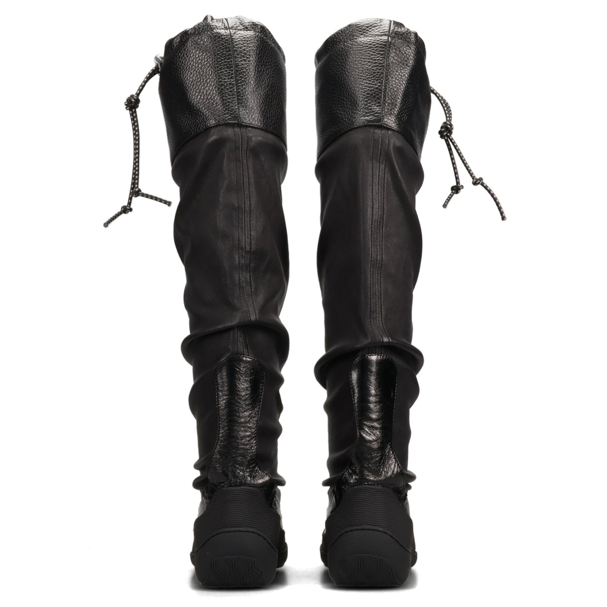AVOCET LEATHER BOOTS / INK BLACK