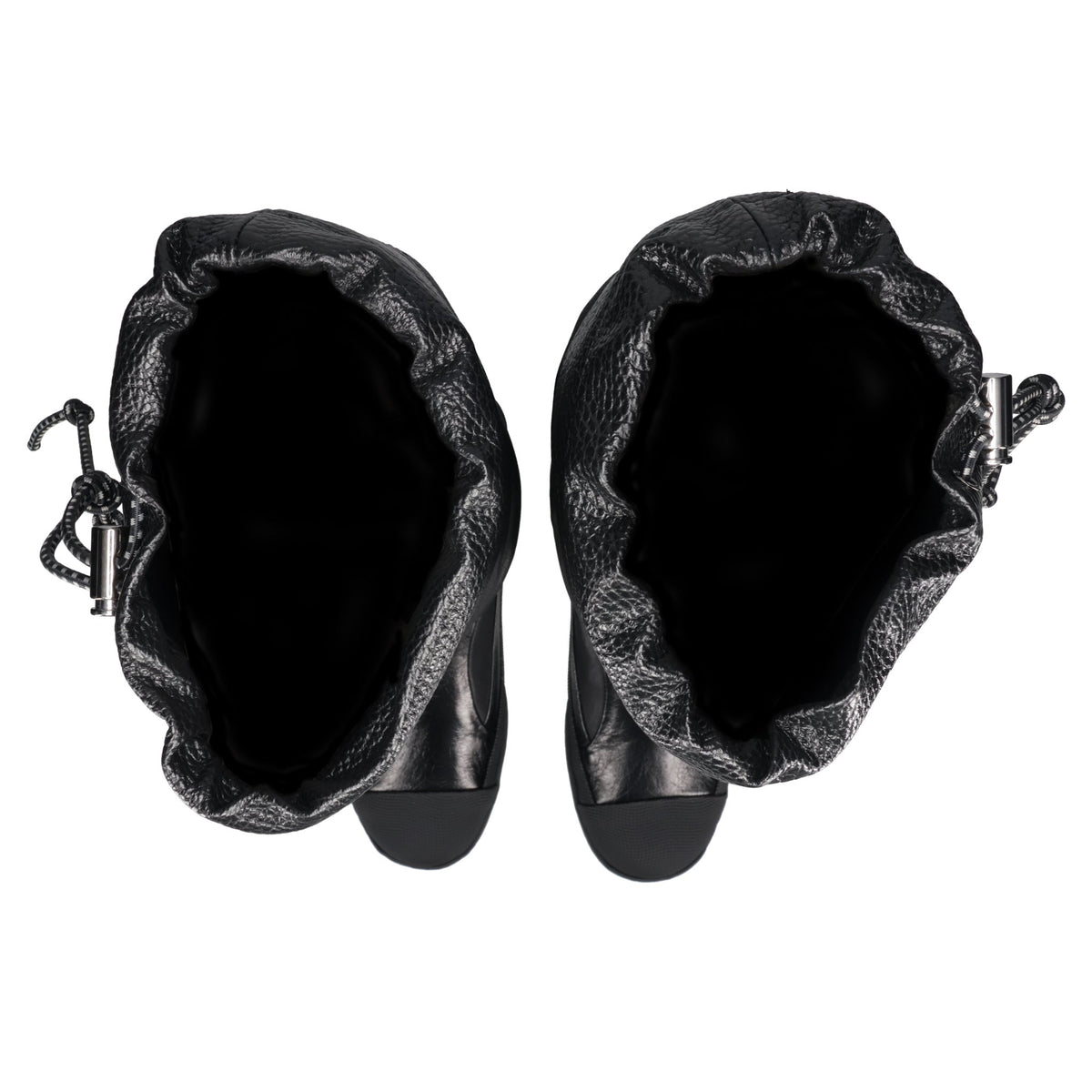 AVOCET LEATHER BOOTS / INK BLACK