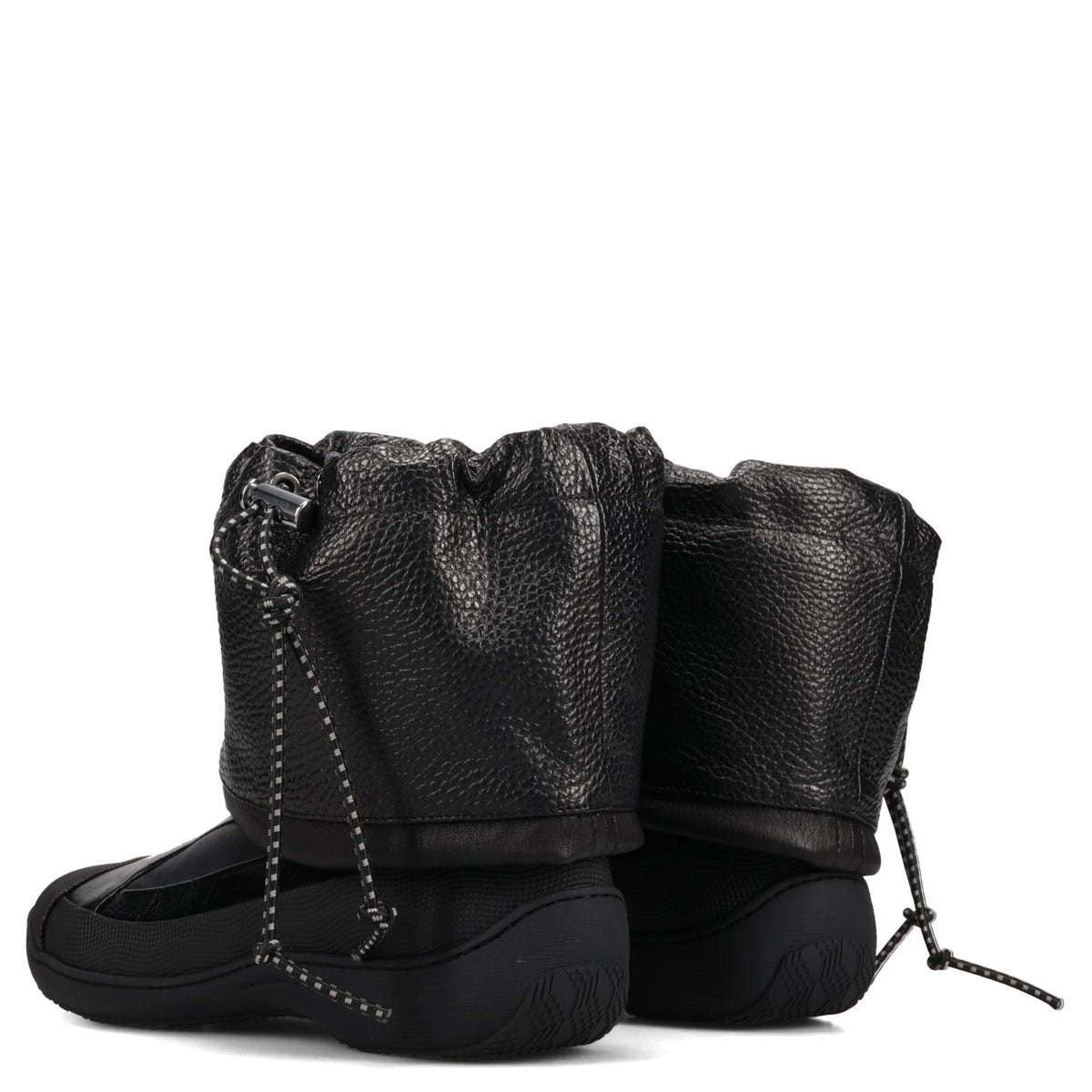 AVOCET LEATHER BOOTS / INK BLACK