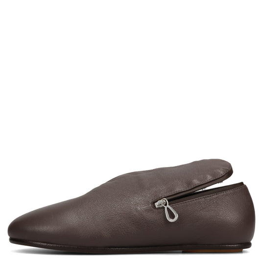 PETREL SHEARLING LINED LOAFERS / PANTHER BLACK