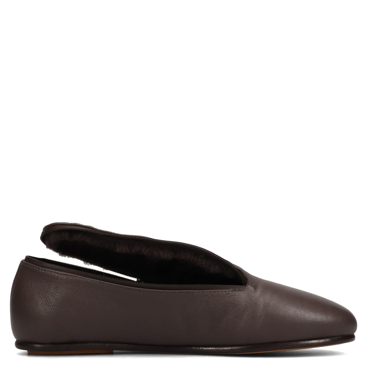 PETREL SHEARLING LINED LOAFERS / PANTHER BLACK
