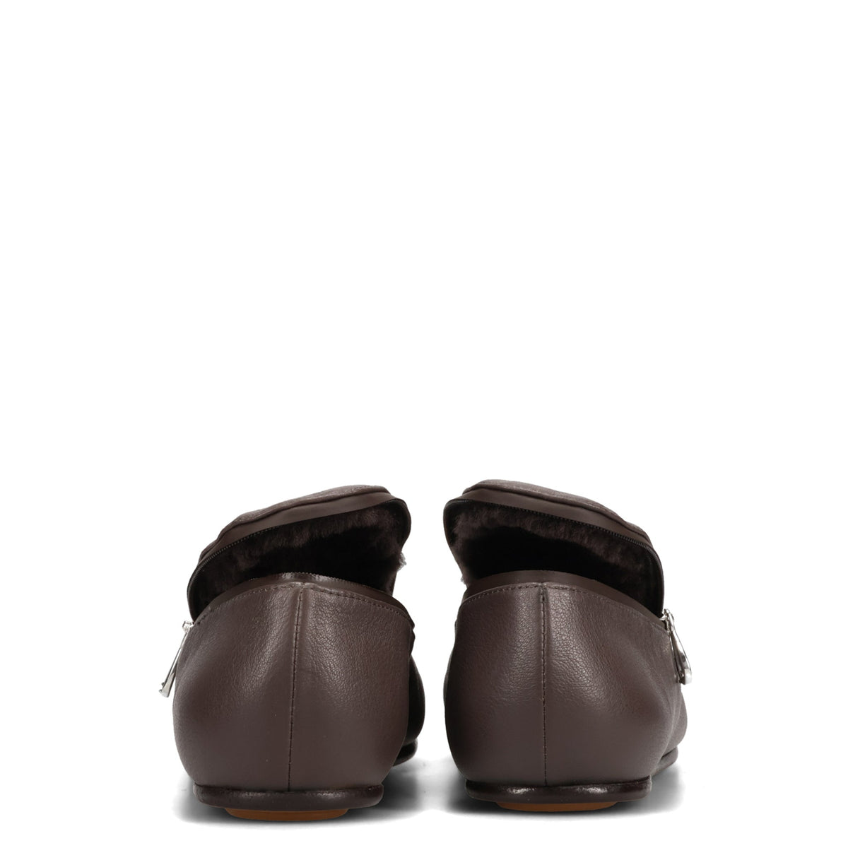 PETREL SHEARLING LINED LOAFERS / PANTHER BLACK