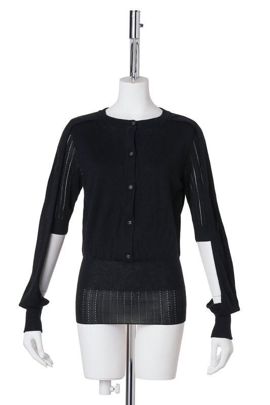 CORELLA DOUBLE SLEEVE JUMPER / NEBULAR BLACK