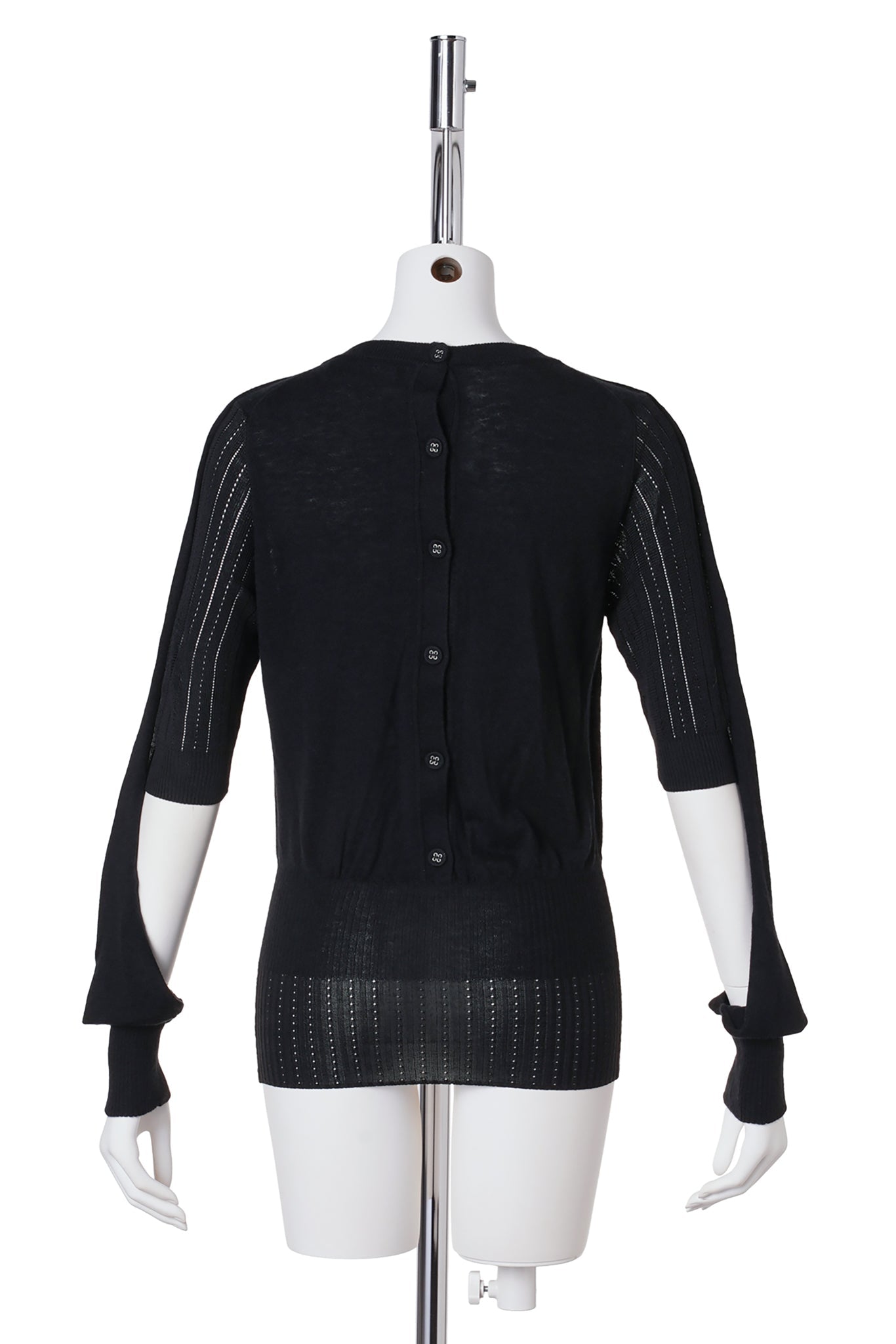 CORELLA DOUBLE SLEEVE JUMPER / NEBULAR BLACK