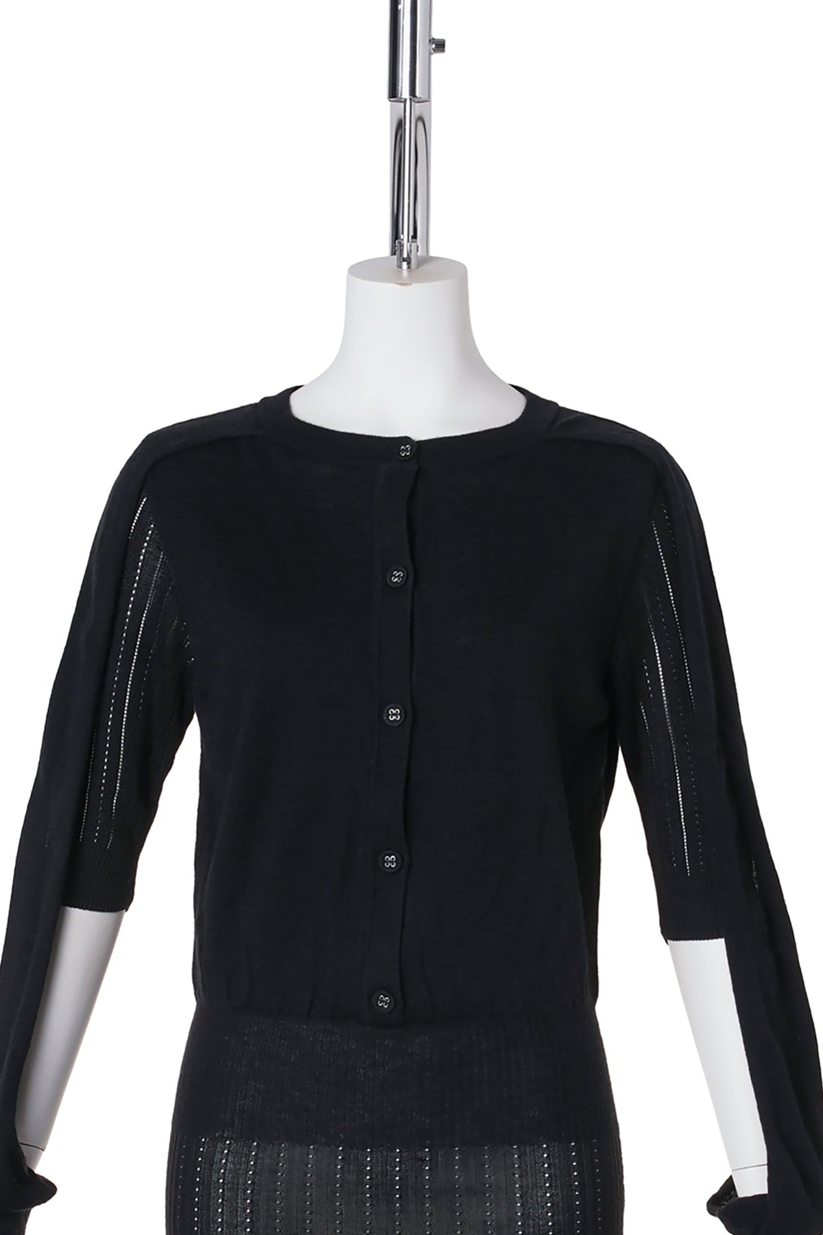 CORELLA DOUBLE SLEEVE JUMPER / NEBULAR BLACK