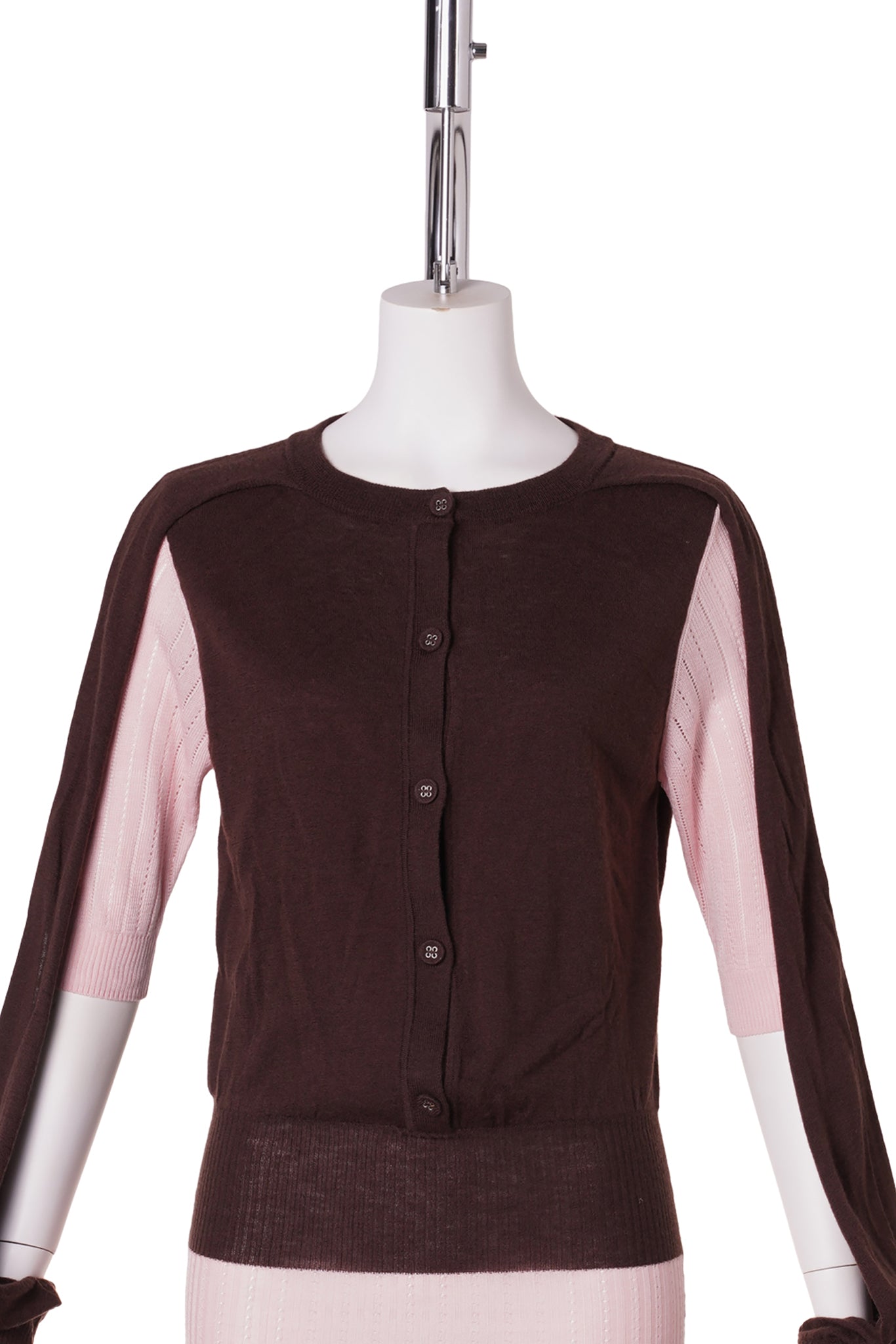 CORELLA DOUBLE SLEEVE JUMPER / MAHOGANY