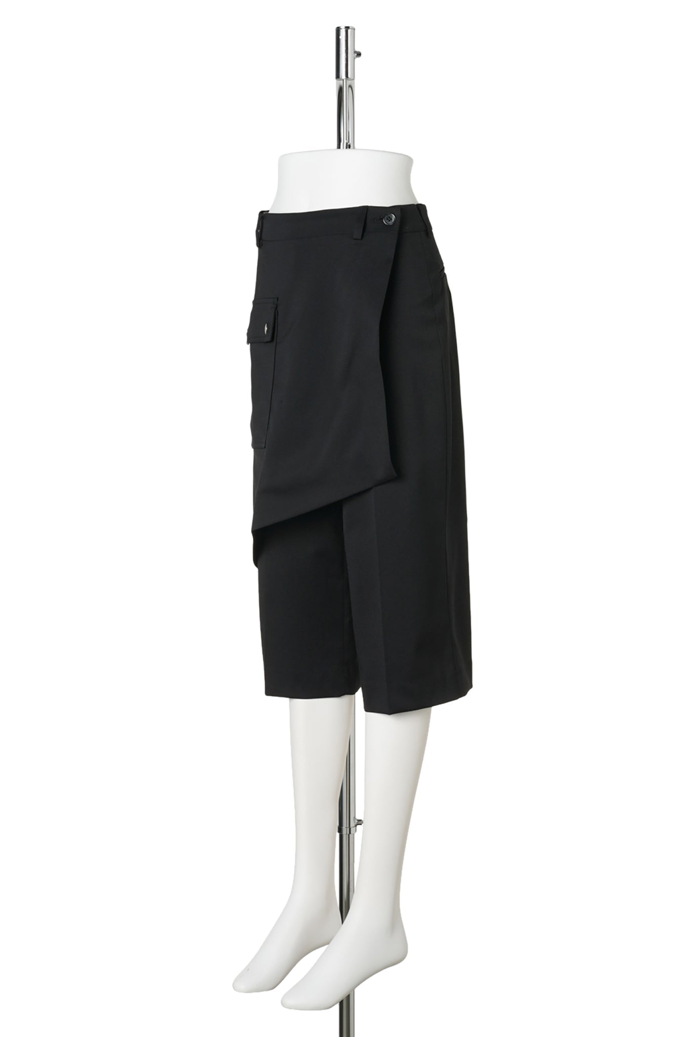 LINNET WRAP CULOTTES / CROW BLACK
