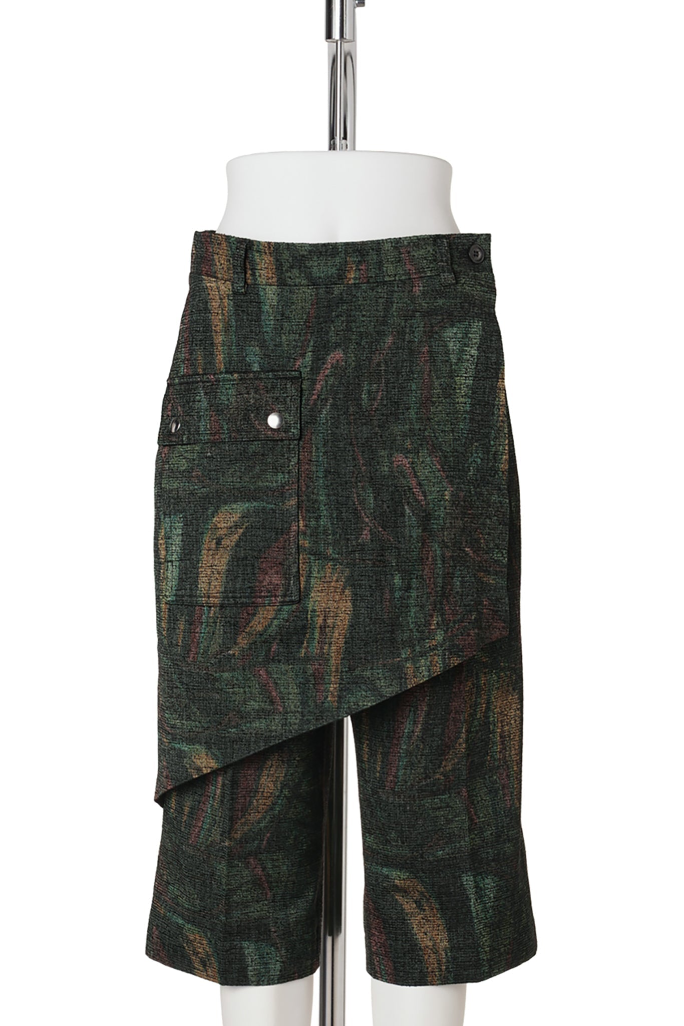 LINNET WRAP CULOTTES / FOREST PRINT