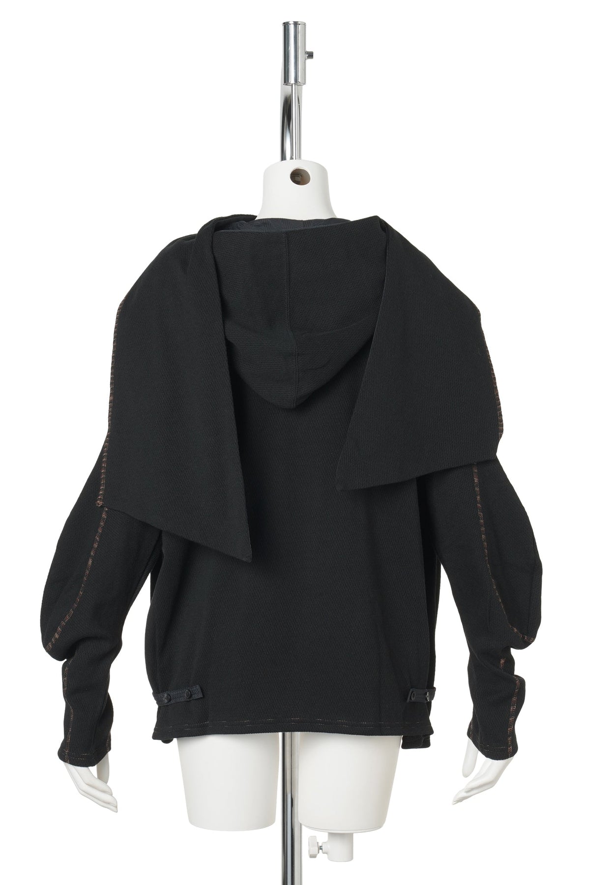PETREL HOODED PULLOVER / INK BLACK