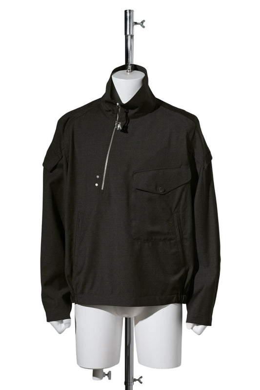 FARKAS PULLOVER JACKET / UMBER BROWN