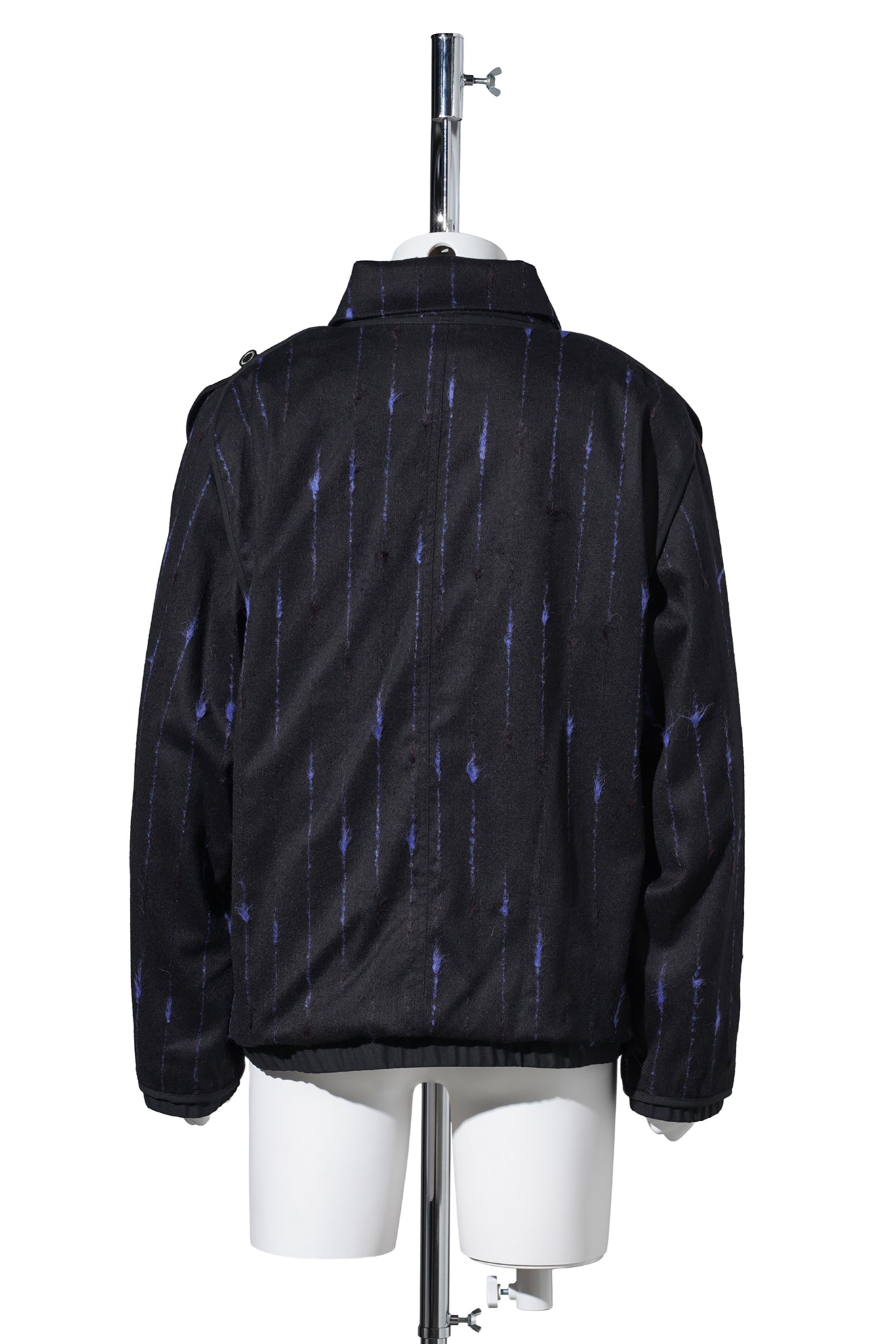 KOMLO JACKET / BLACK/ROYAL BLUE