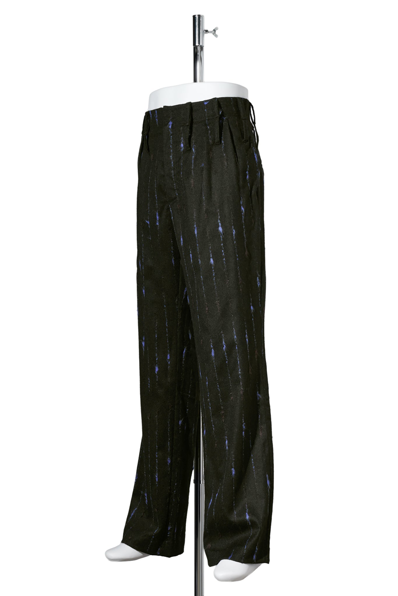 FERENC TROUSER / BLACK & ROYAL BLUE