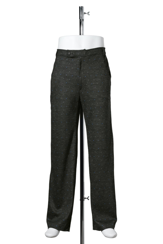 SARGO TROUSER / BLACK & SAPPHIRE