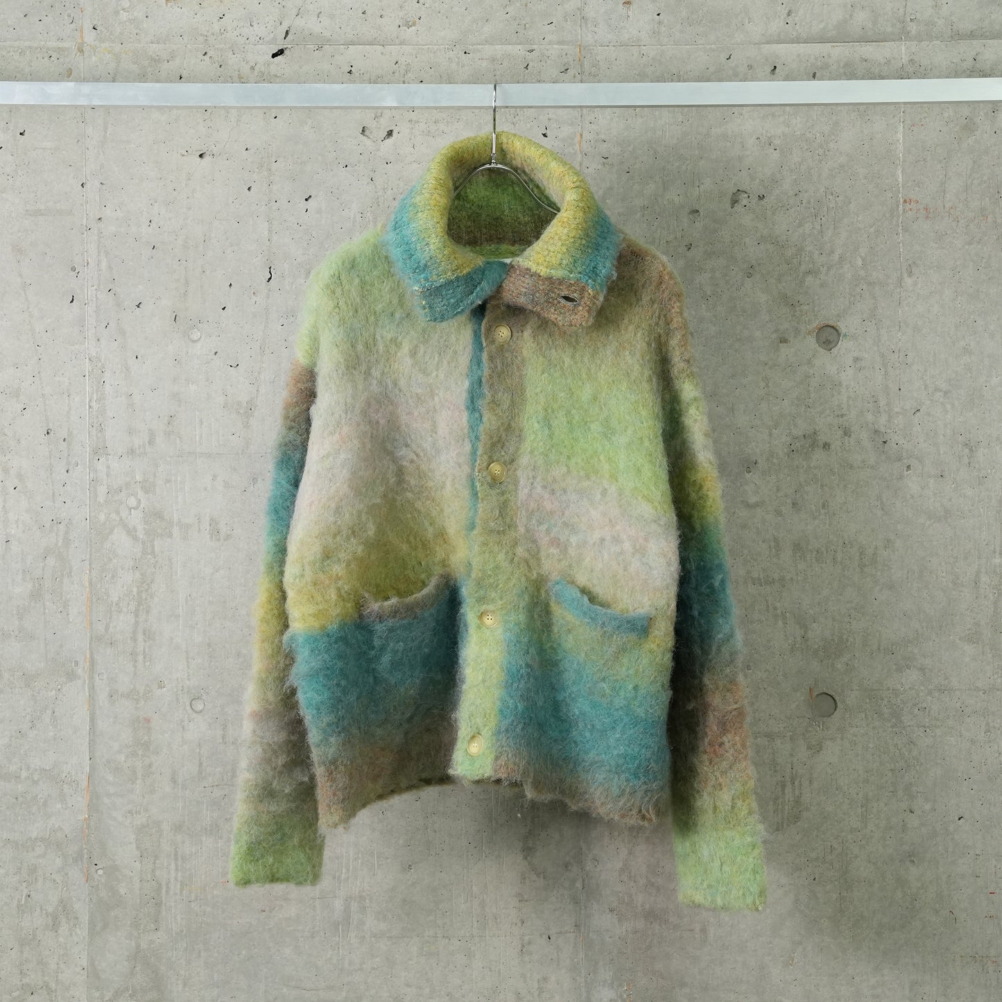 SAILOR-COLLAR KNIT / GREEN