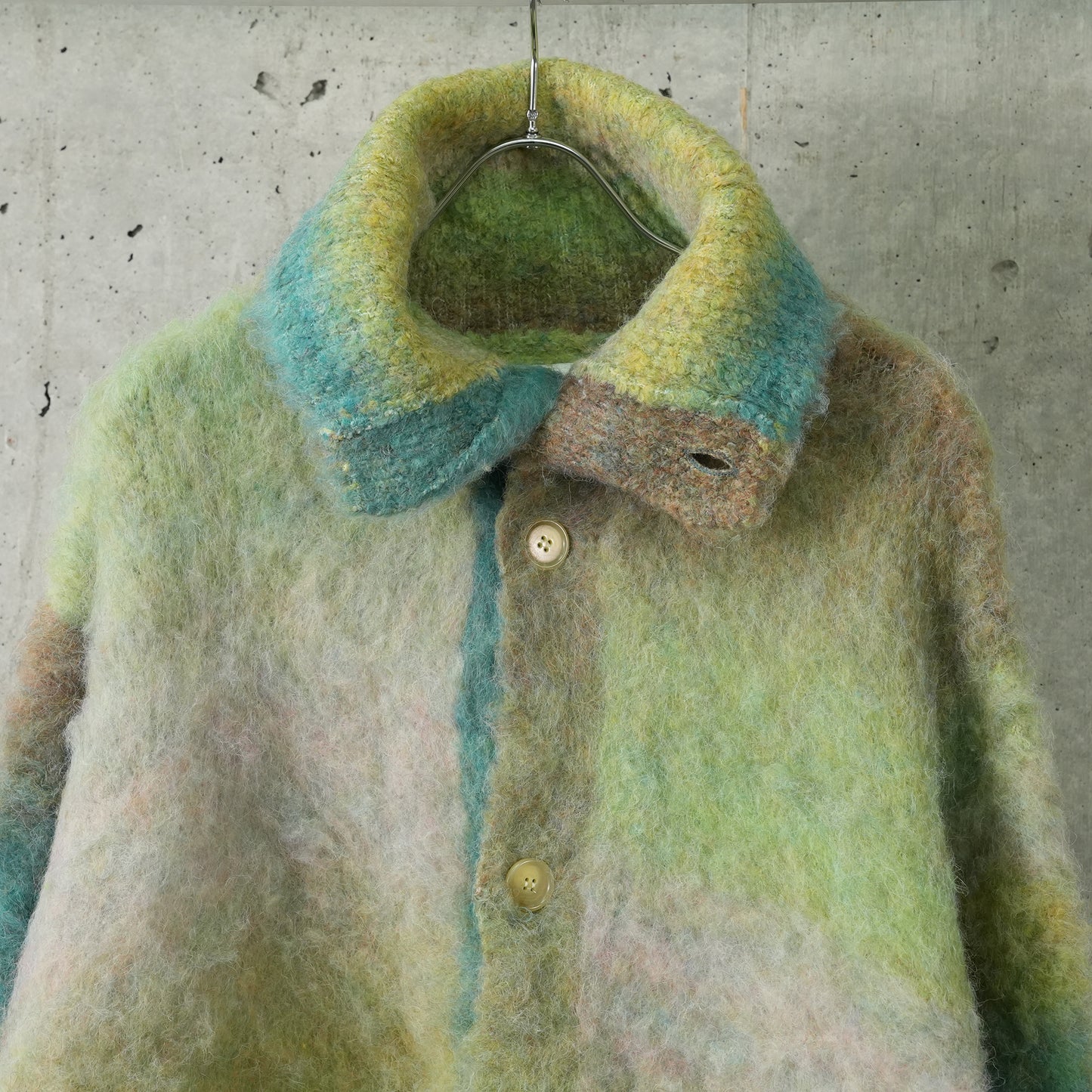 SAILOR-COLLAR KNIT / GREEN