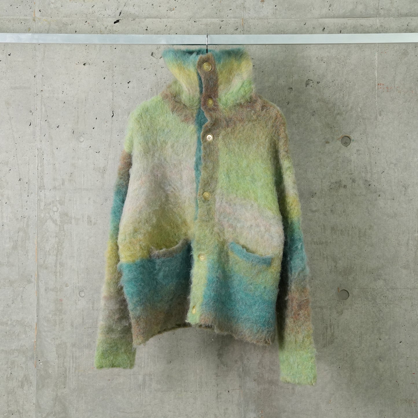 SAILOR-COLLAR KNIT / GREEN