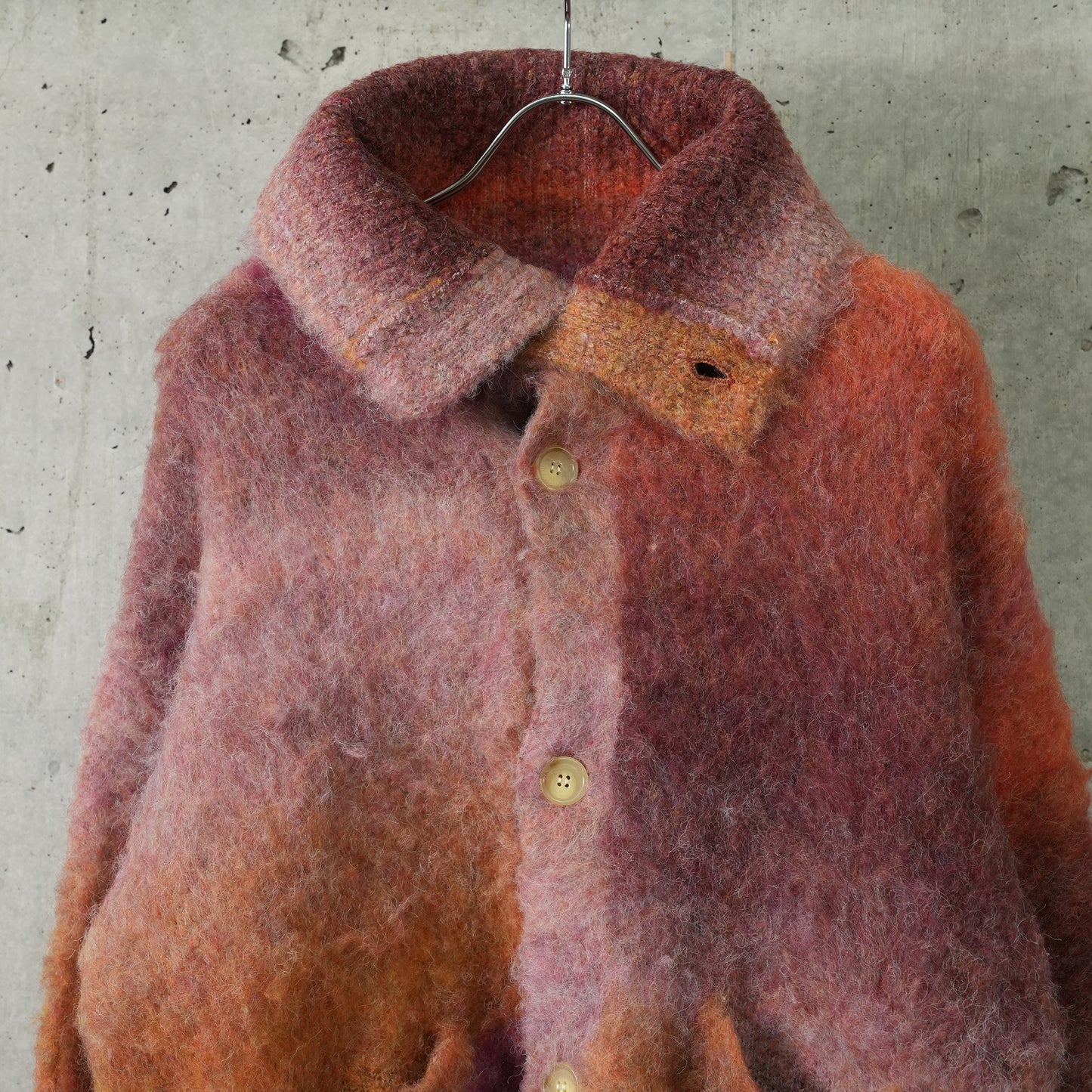 SAILOR-COLLAR KNIT / ORANGE