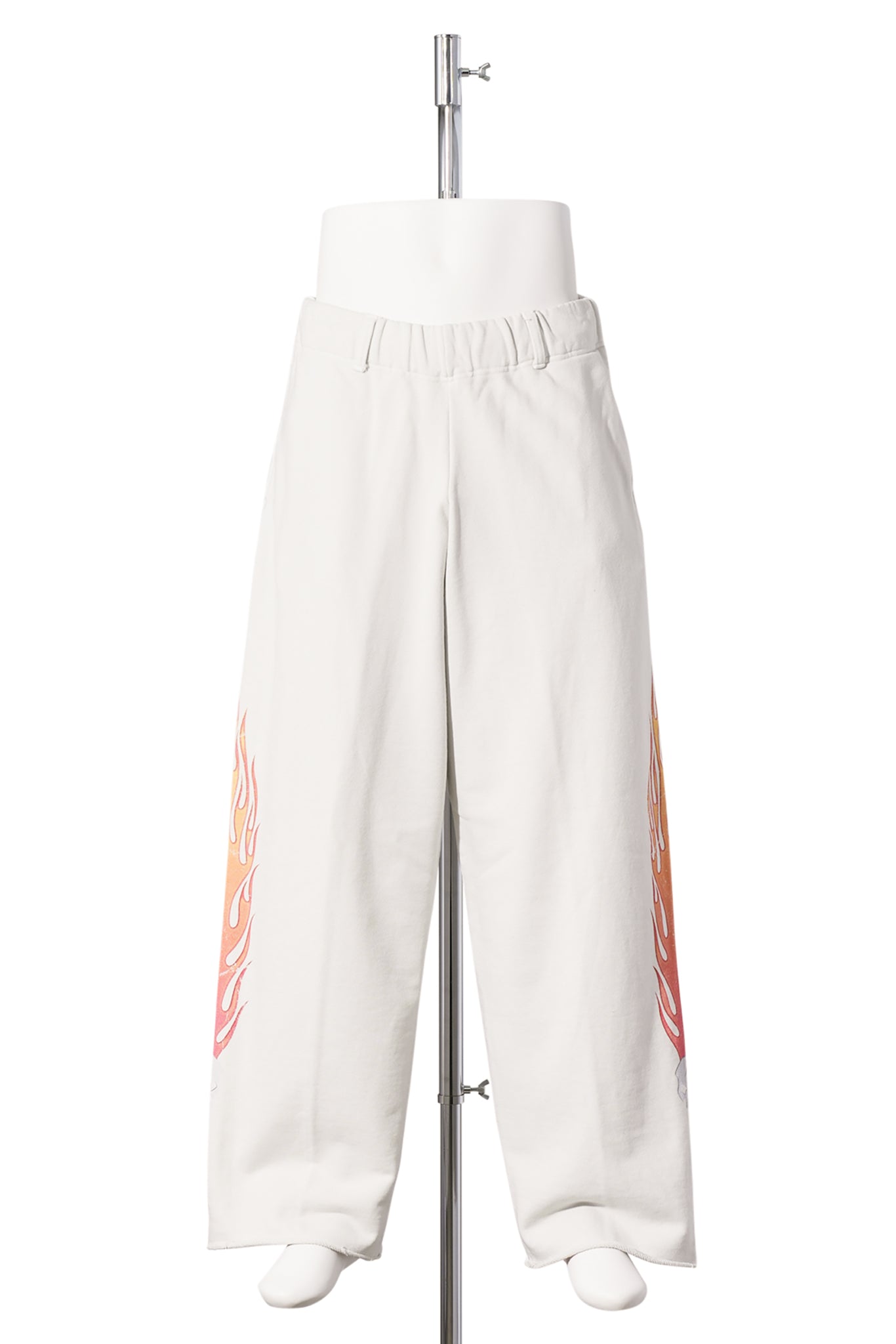 SKULL FLAME SWTPT / WHITE