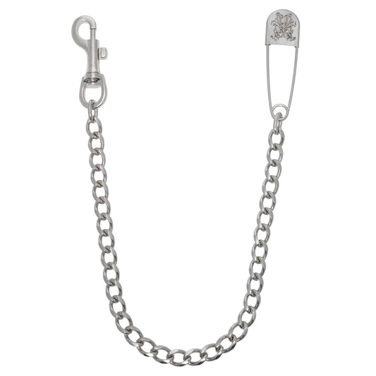 “KMY” WALLET CHAIN / SILVER