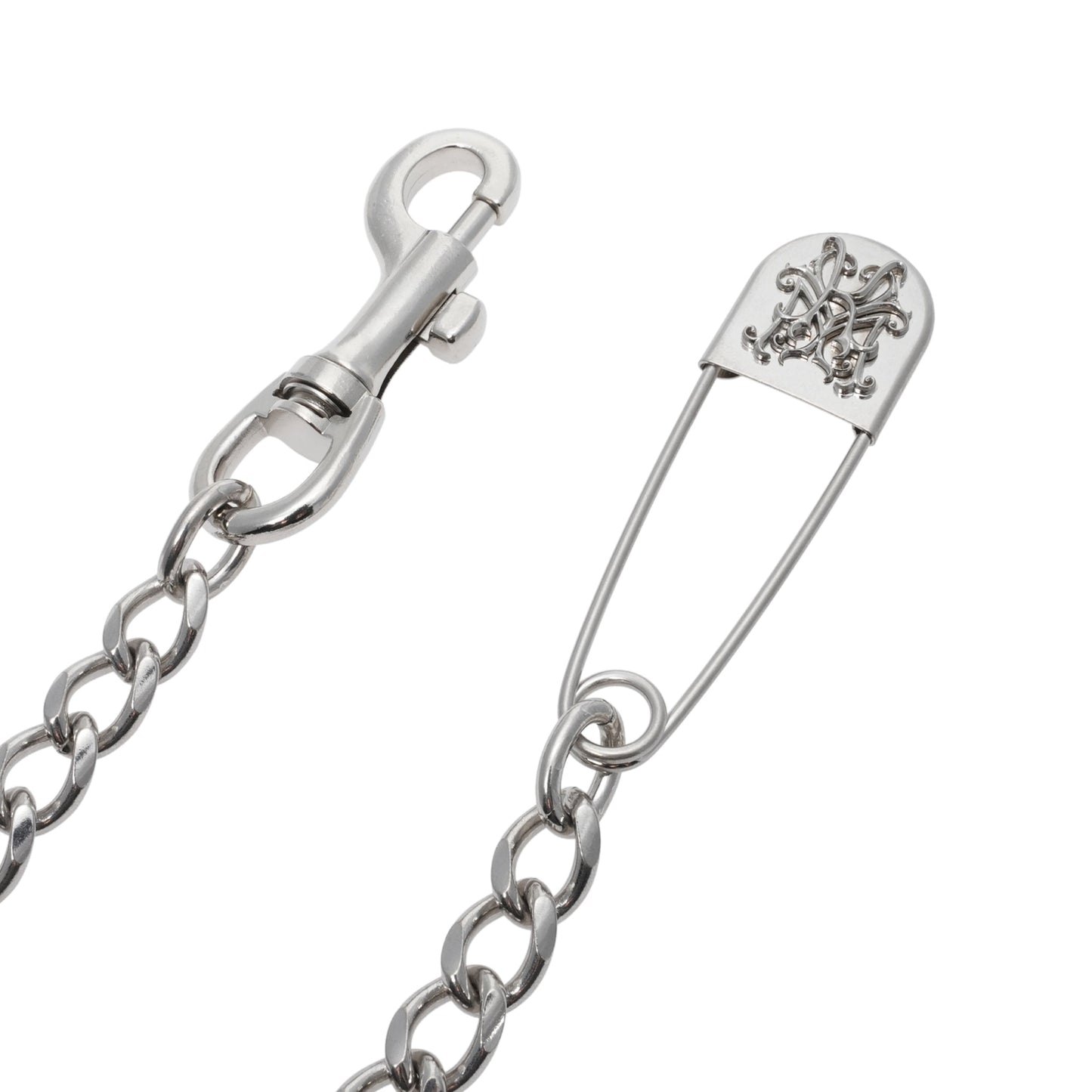 “KMY” WALLET CHAIN / SILVER