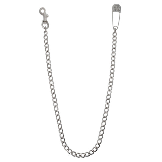 “KMY” LONG WALLET CHAIN / SILVER