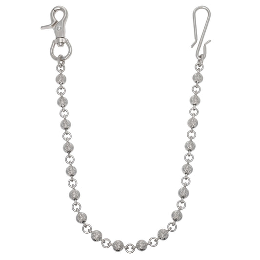 KMY BALL WALLET CHAIN / SILVER