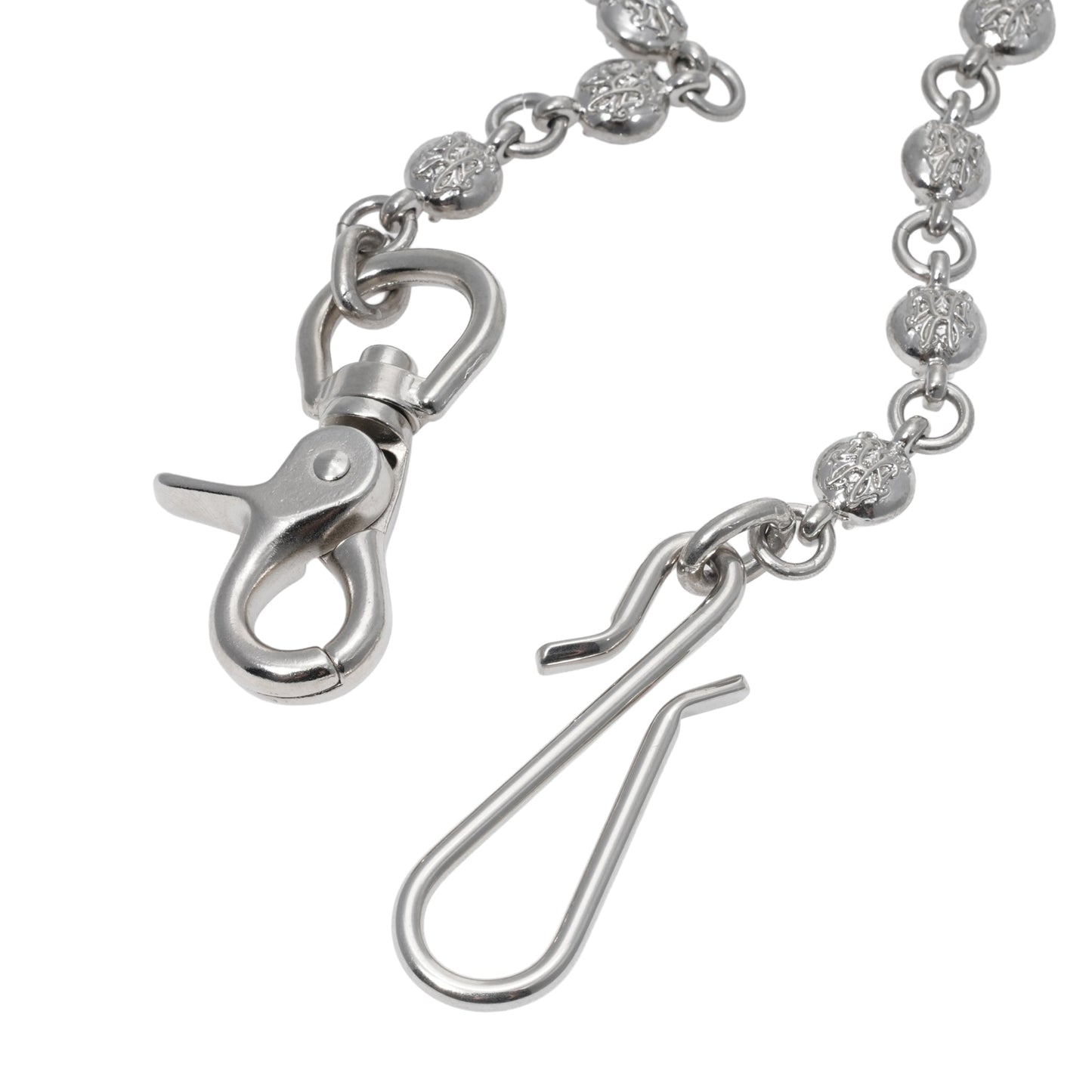 KMY BALL WALLET CHAIN / SILVER