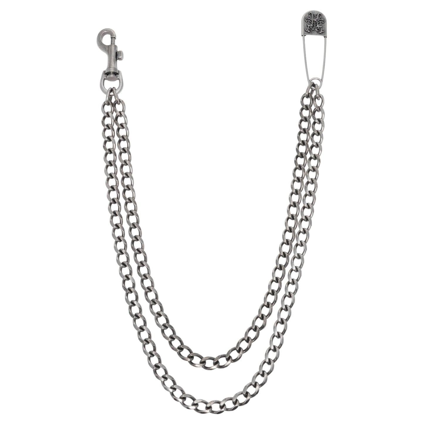 KMY DOUBLE WALLET CHAIN / BLACK