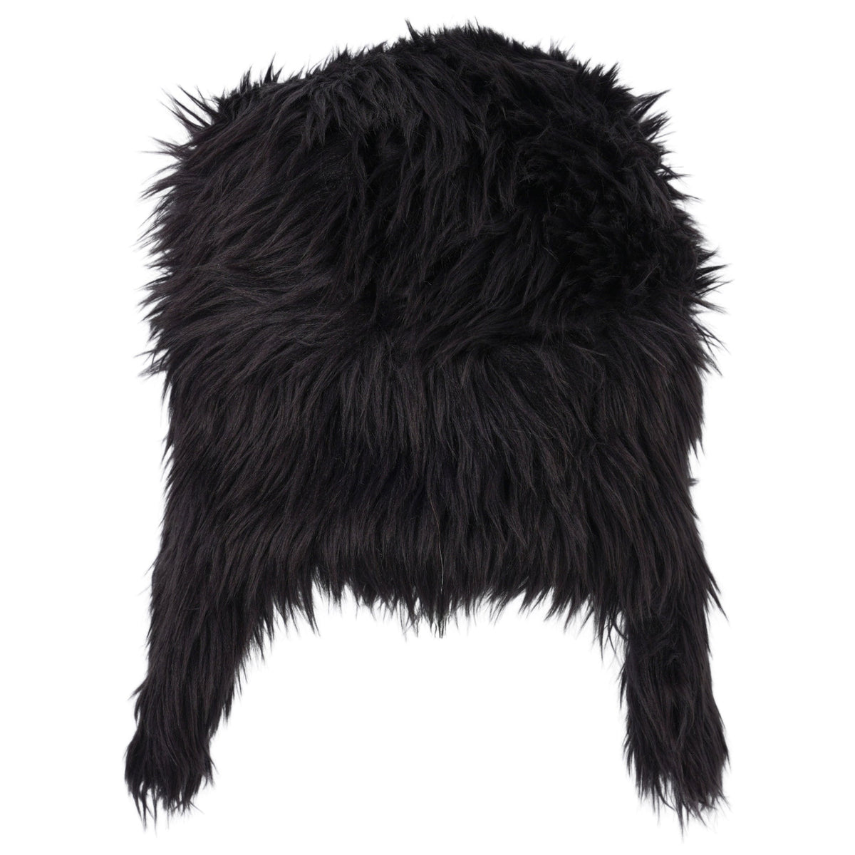 KAMIYA × CA4LA FAUX FUR TRAPPER HAT / BLACK