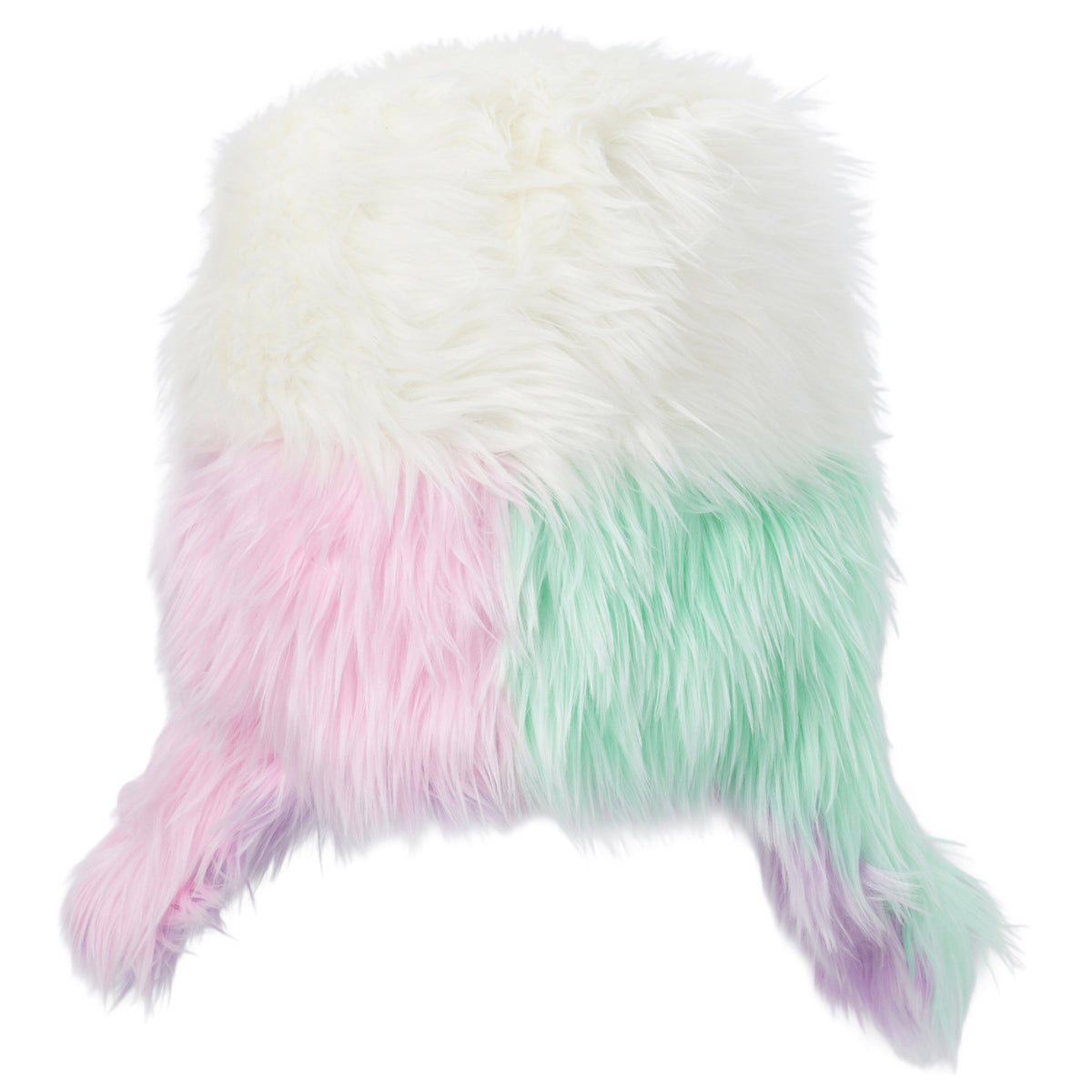 KAMIYA × CA4LA FAUX FUR TRAPPER HAT / MULTI