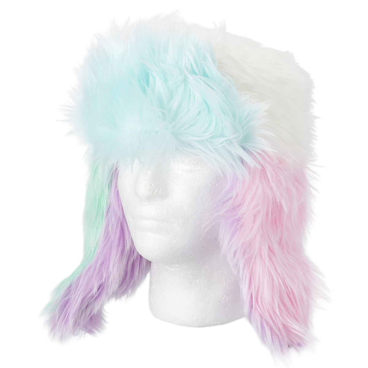 KAMIYA × CA4LA FAUX FUR TRAPPER HAT / MULTI