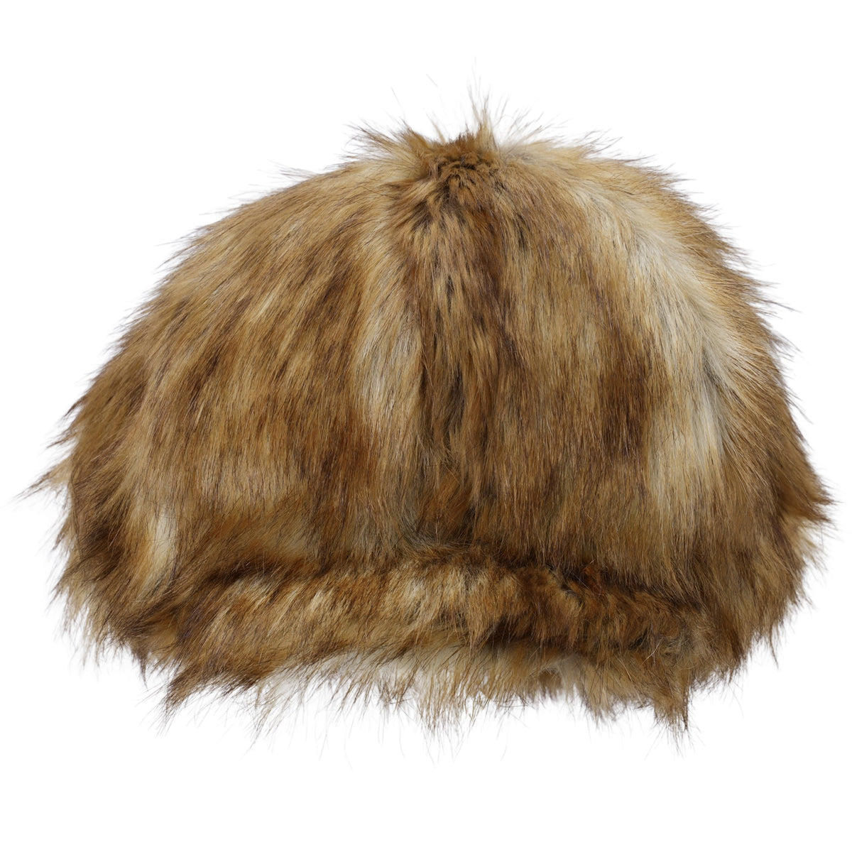 KAMIYA × CA4LA FAUX FUR NEWSBOY CAP / BROWN