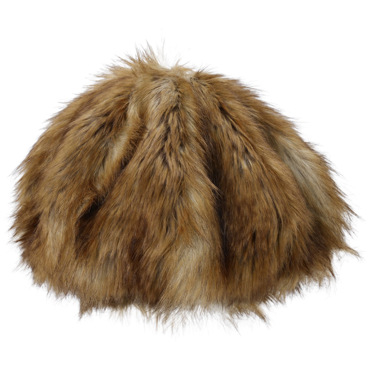 KAMIYA × CA4LA FAUX FUR NEWSBOY CAP / BROWN