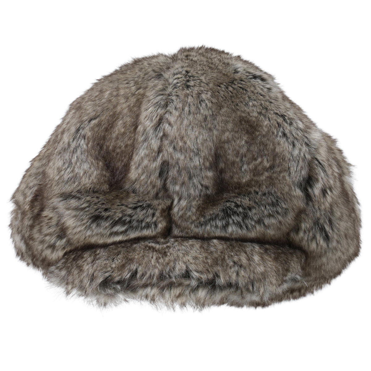 KAMIYA × CA4LA FAUX FUR NEWSBOY CAP / GRAY