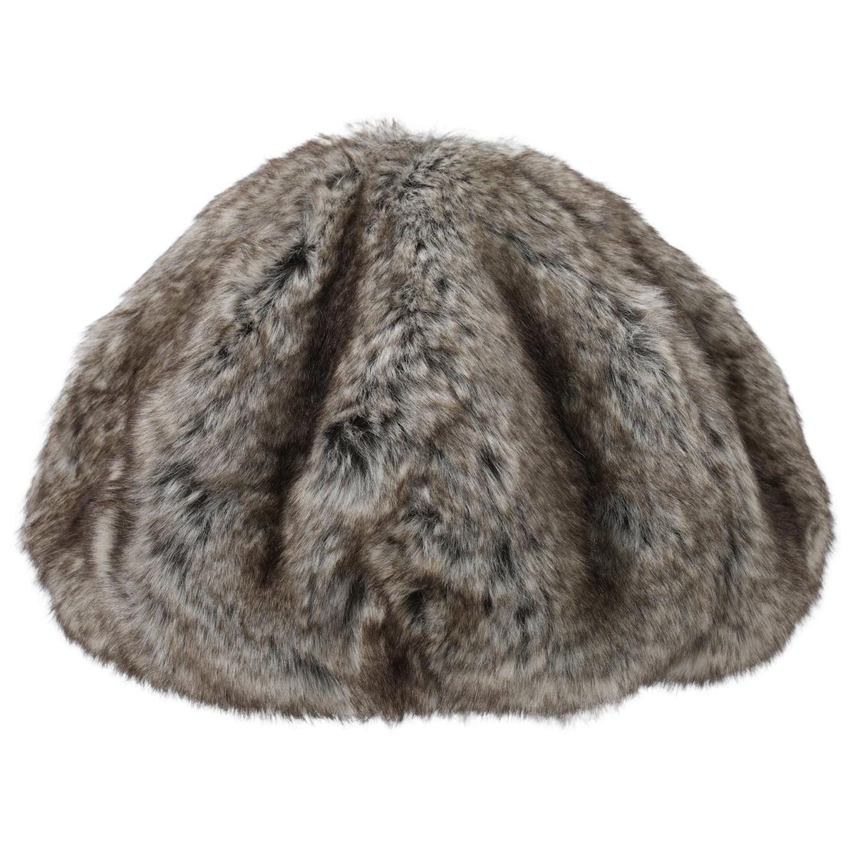 KAMIYA × CA4LA FAUX FUR NEWSBOY CAP / GRAY