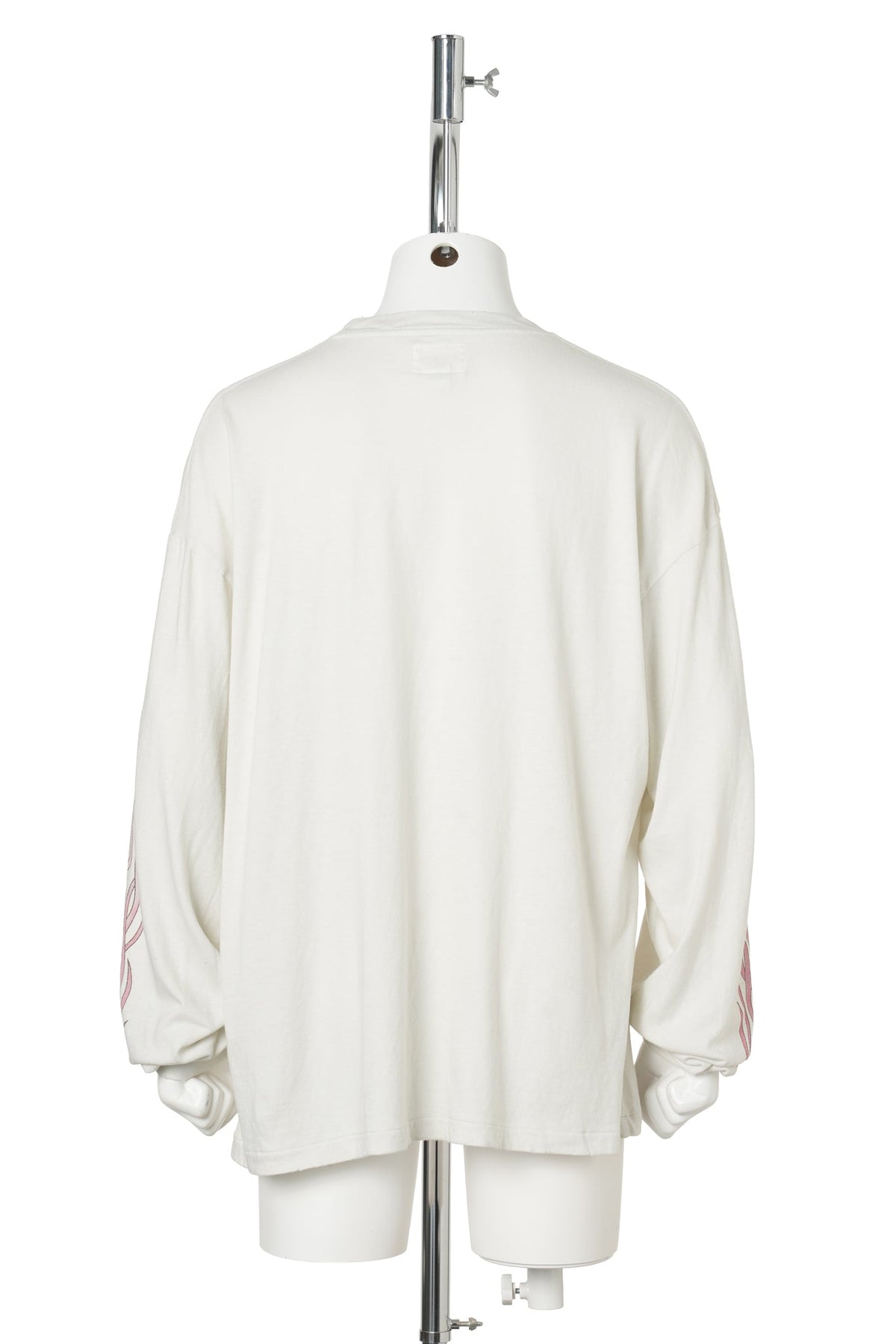 FLAME KMY L/S TEE / WHITE