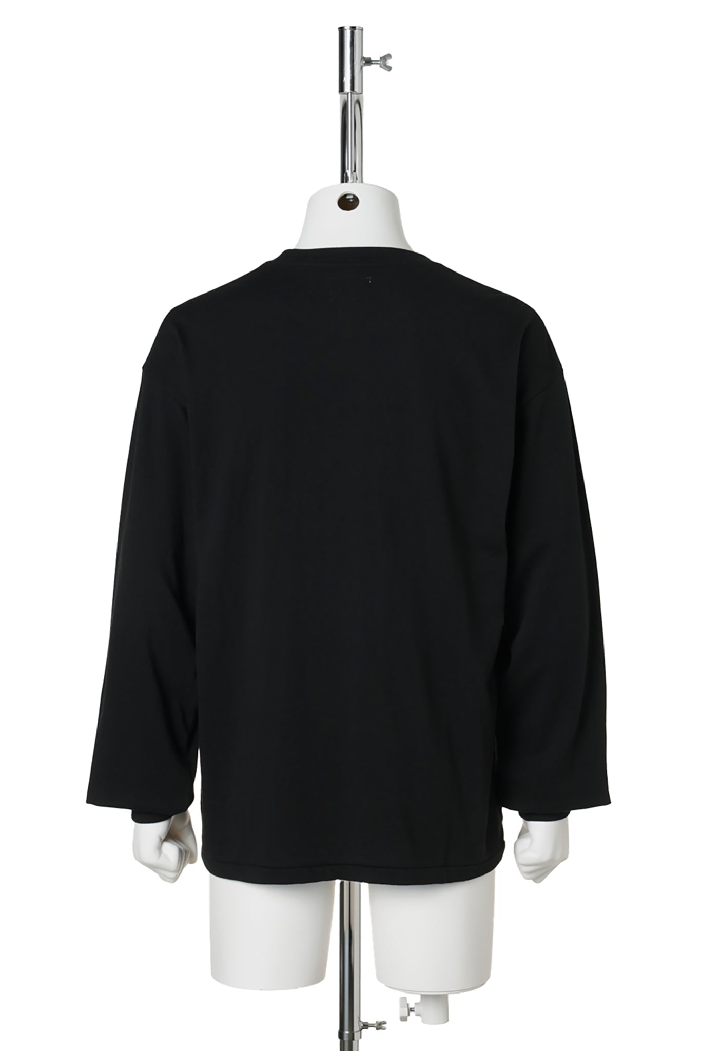 DETACHEDL/S TEE T/C / BLACK