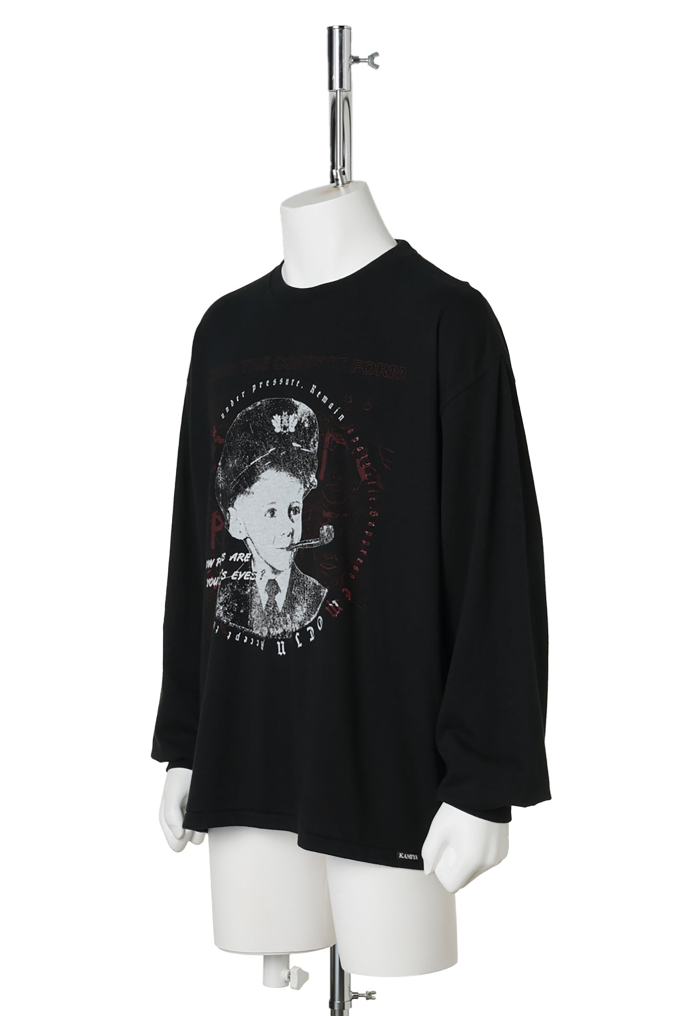 LEARN THE CORRECT FORML/S TEE T/C / BLACK