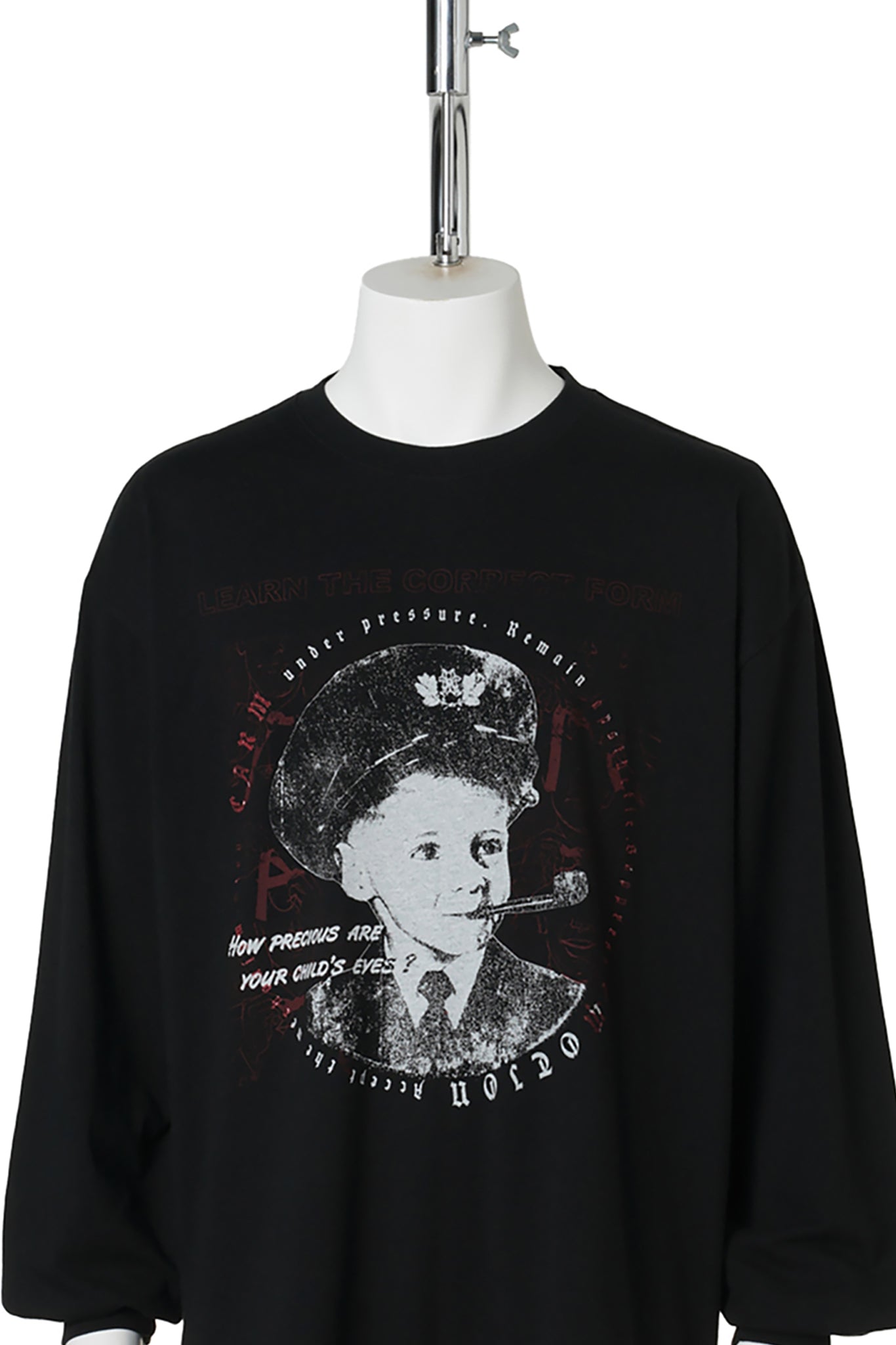 LEARN THE CORRECT FORML/S TEE T/C / BLACK
