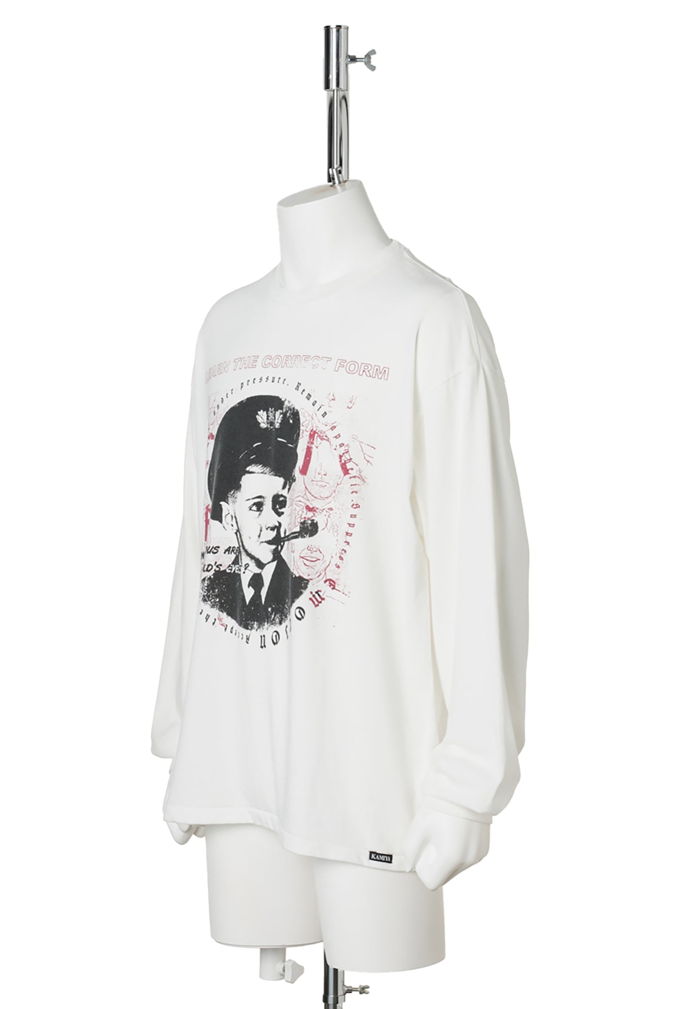 LEARN THE CORRECT FORML/S TEE T/C / WHITE