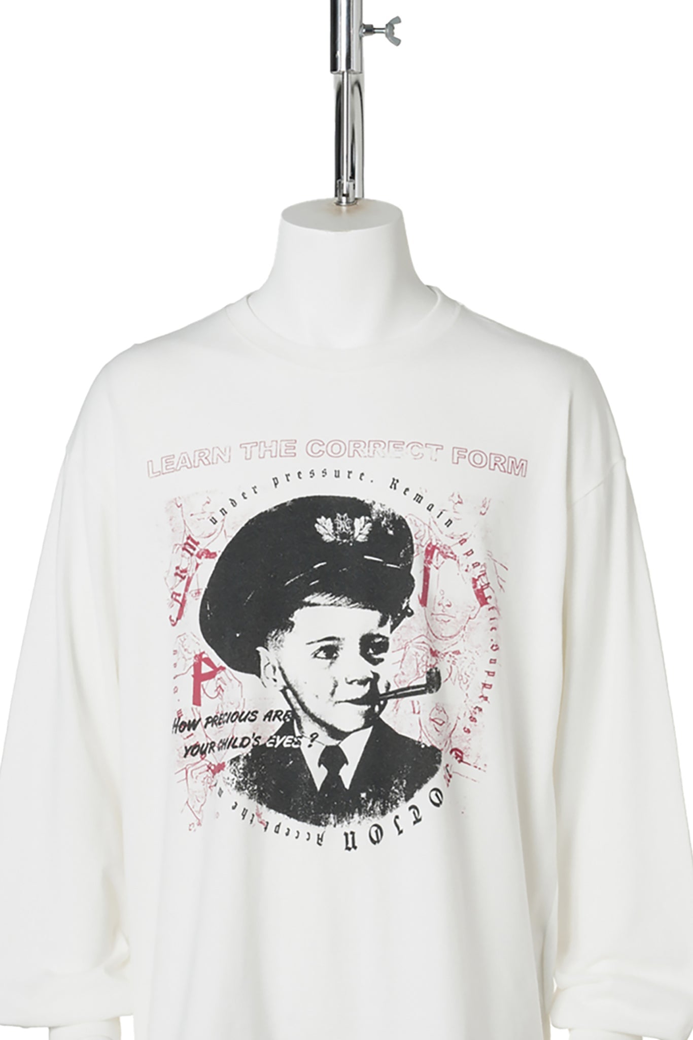 LEARN THE CORRECT FORML/S TEE T/C / WHITE