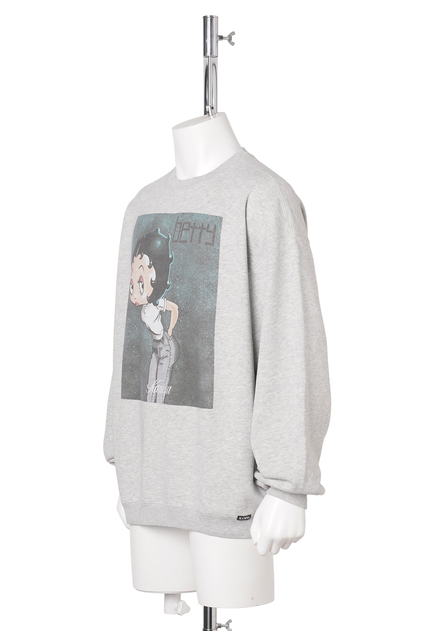 I’m coming out Betty Boop™ Sweat Pullover / GRAY