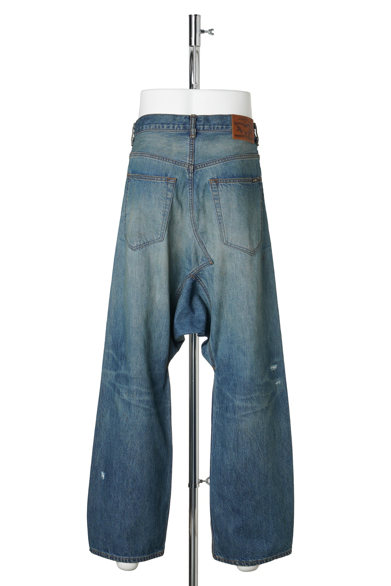 DISTRESSED SAROUEL JEANS / INDIGO